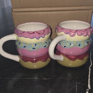 Colorful Ceramic Mug Set
